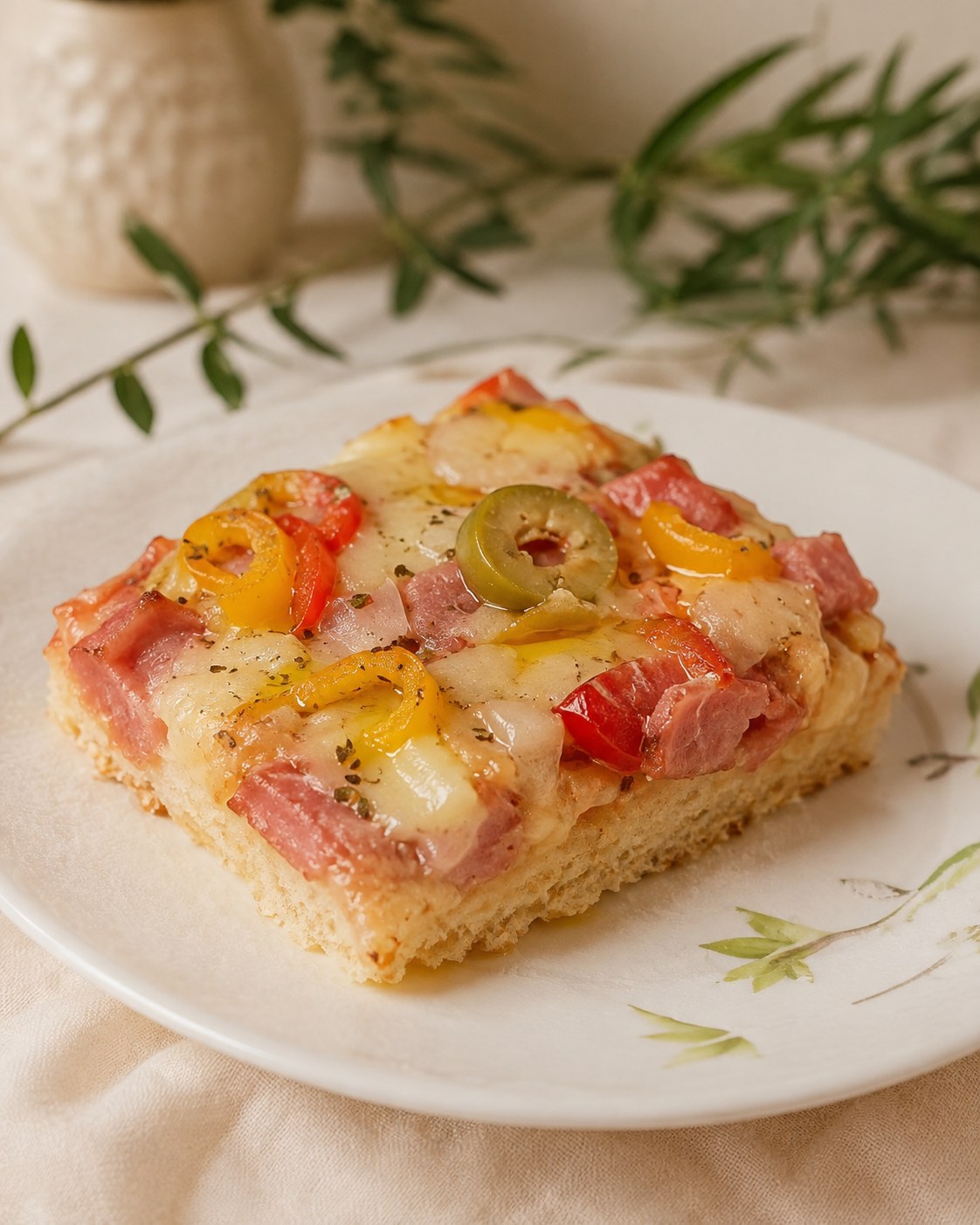 Fatia de Pizza Pan de Calabresa
